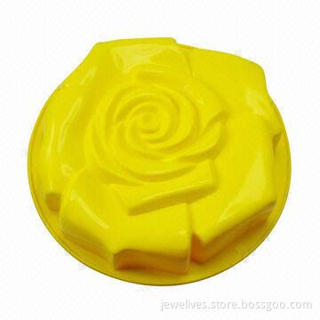 Big Rose Cake Pan, Measure 30 x 5.5cm, Silicon Bakeware